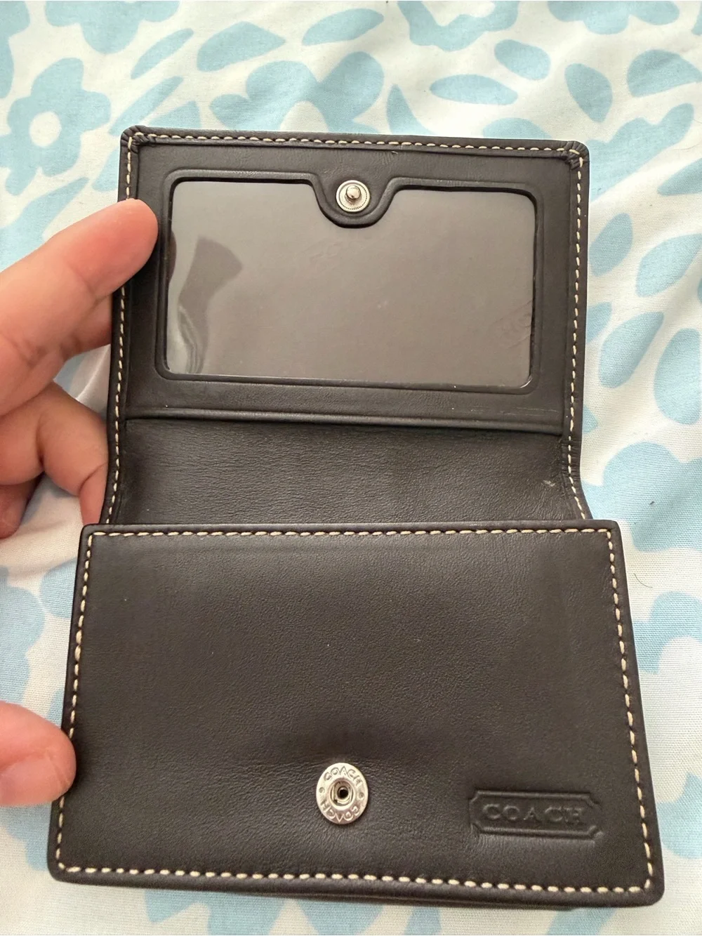 Coach compact card